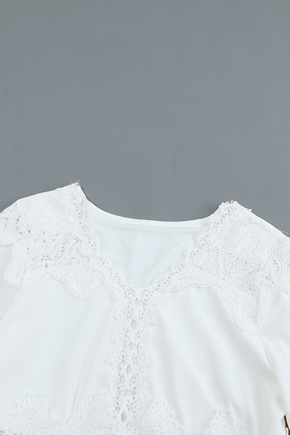 Dreamy White Lace Mini Dress